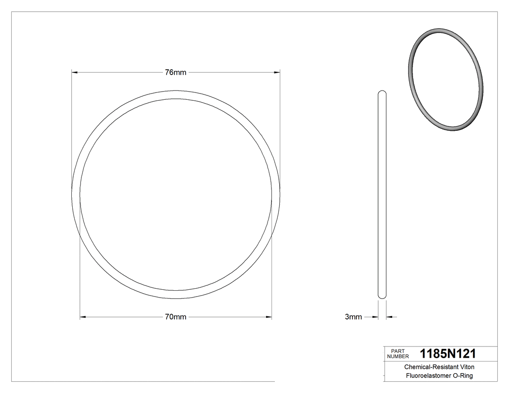 Technical drawing - 1185N121